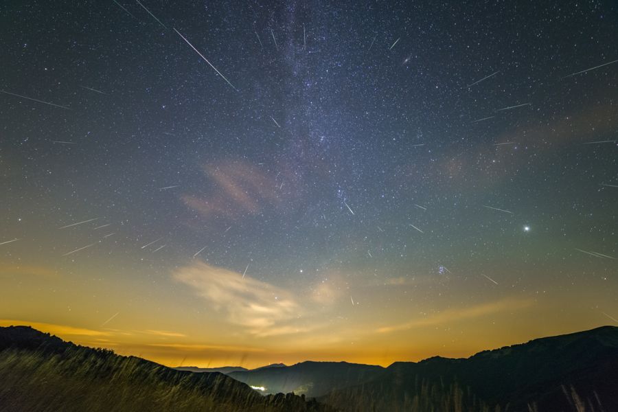 Le Perseidi dal Pian dell’Armà