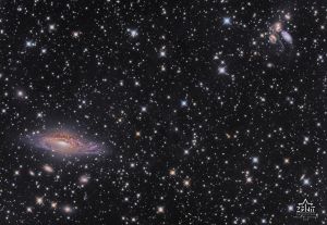 NGC 7331 e Stephan's Quintet