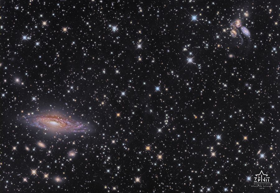 NGC 7331 e Stephan’s Quintet