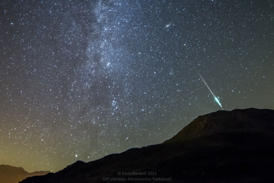 Un bolide sulla montagna