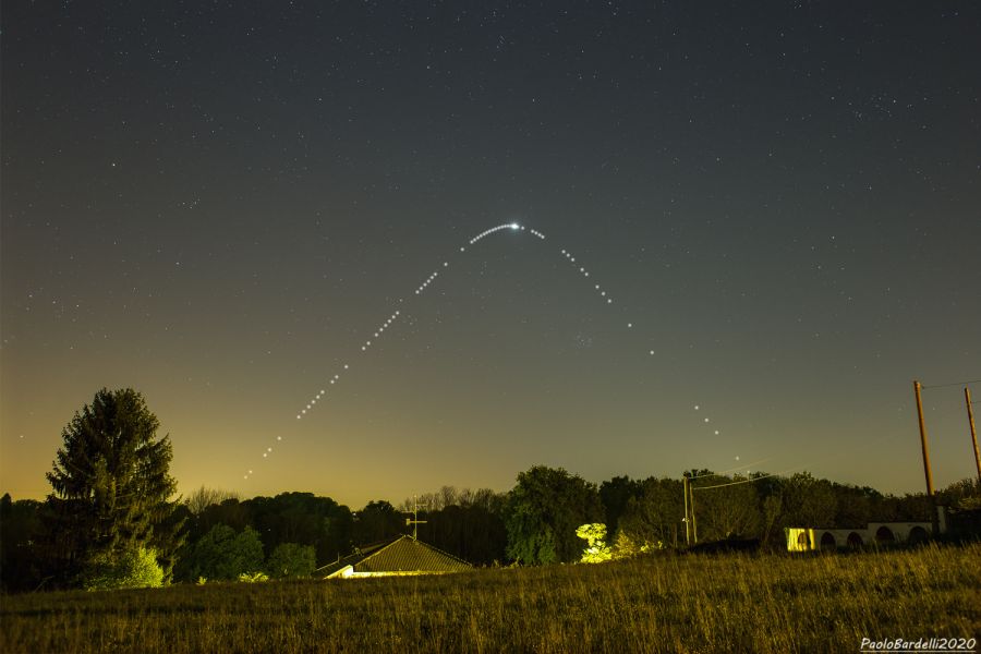 Il cammino della "Stella della sera"