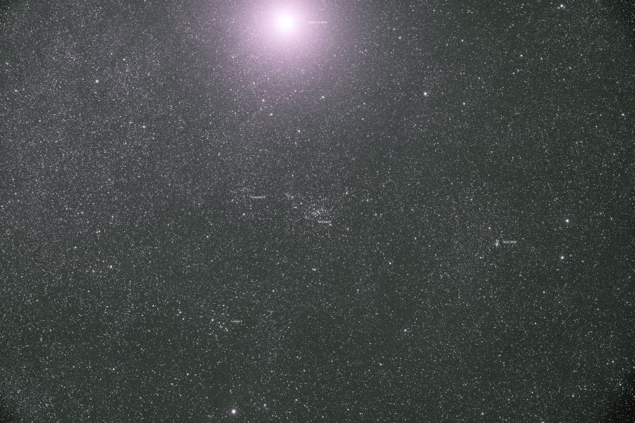 Alpha Centauri e ammassi stellari