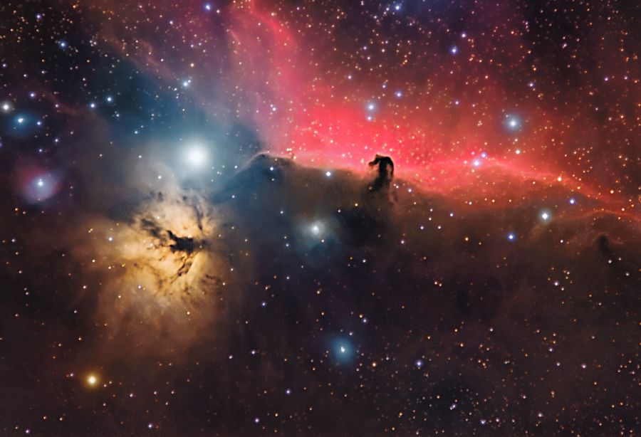 IC 434 (Nebulosa Testa di Cavallo) in HaRGB