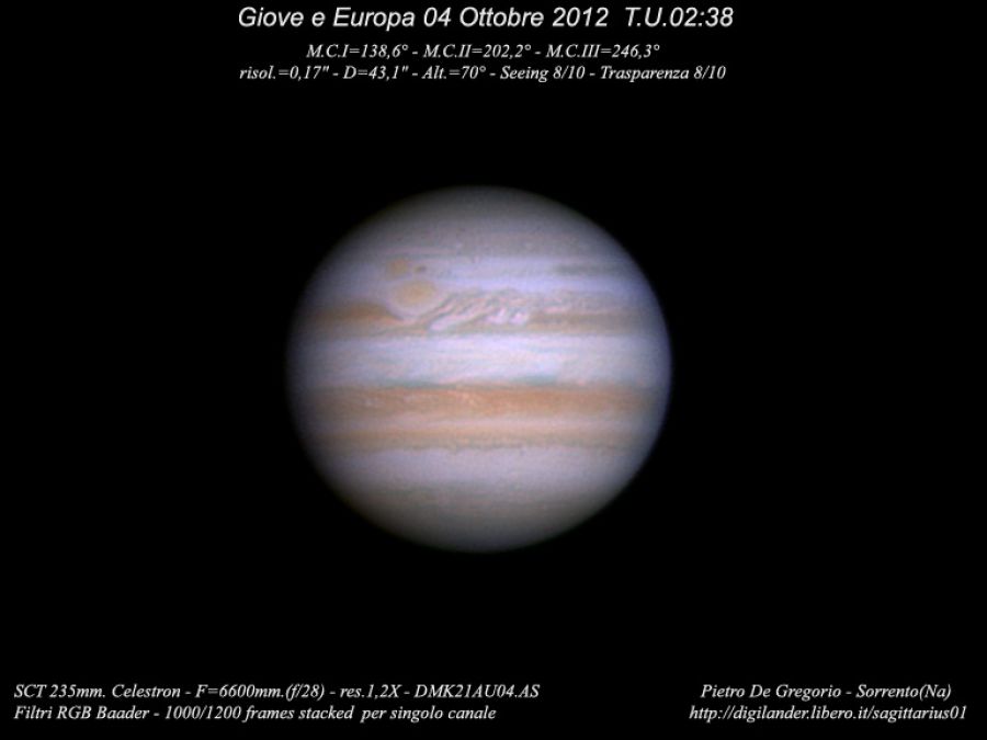 Giove e Europa 04 Ottobre 2012