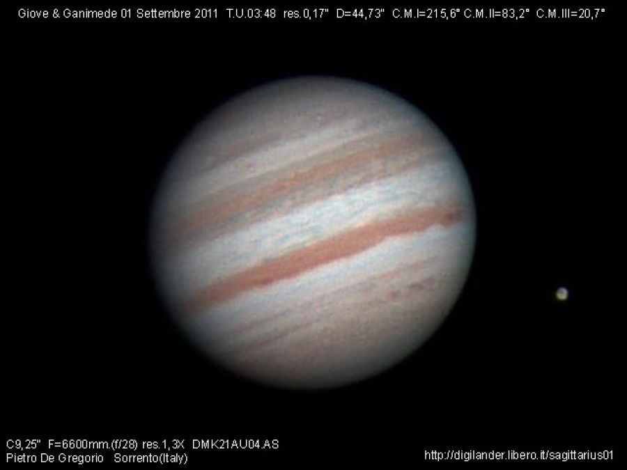 Giove e Ganimede 01 Settembre 2011