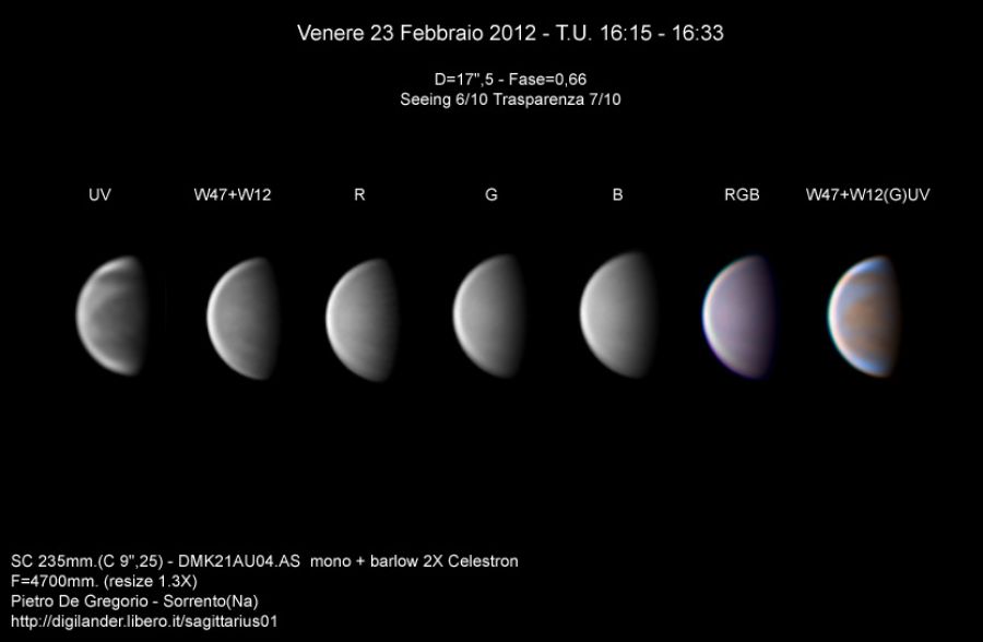 Venere 23 Febbraio 2012