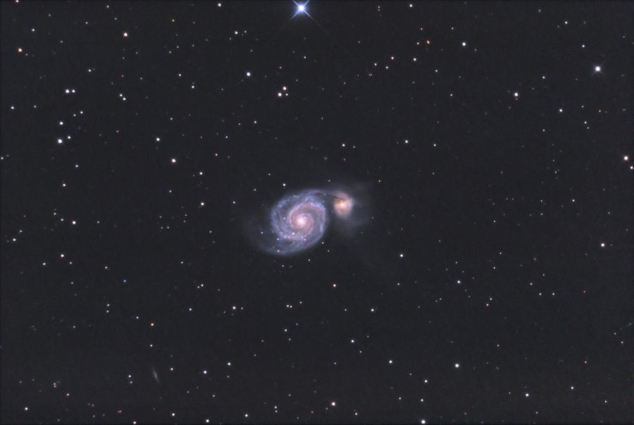 Whirpool galaxi M51 di