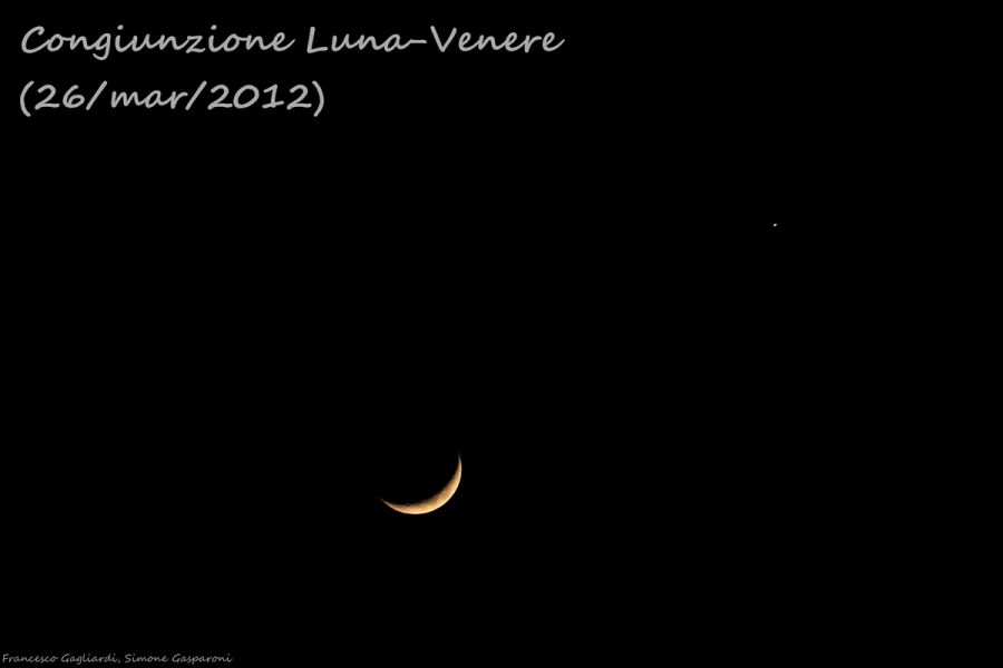 Congiunzione Luna-Venere (26/mar/2012)