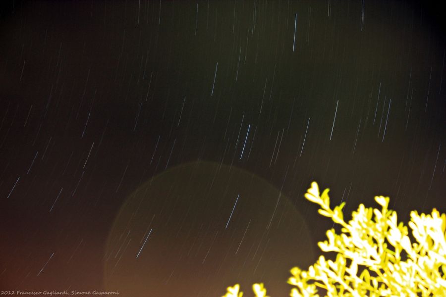 Cassiopea – star trail