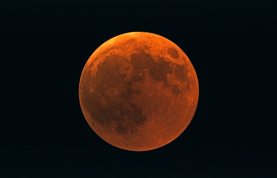 Moon, eclipse totality, 27 Luglio 2018