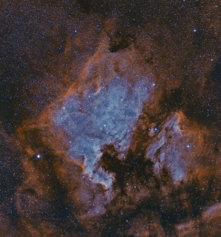 NGC7000 BICOLOR