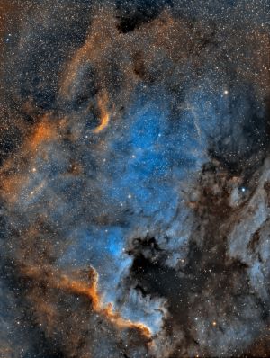 NGC7000 detta  Nebulosa Nord America per la sua forma