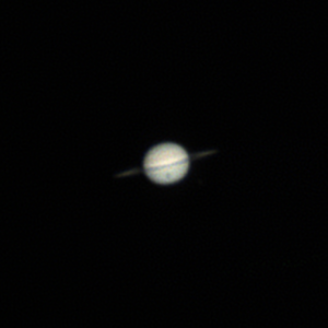 Saturno con l'ombra di Titano