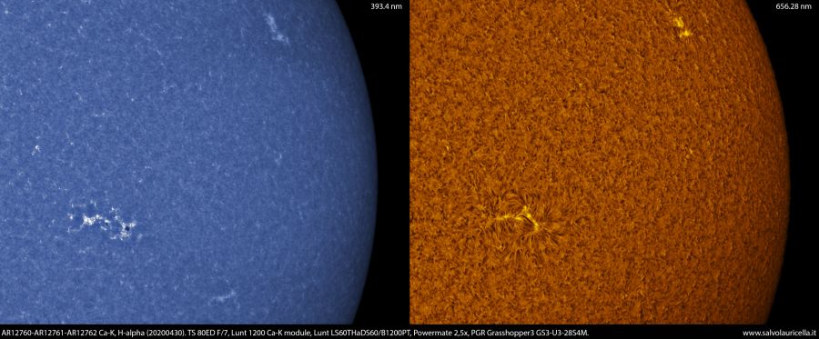 AR12760-AR12761-AR12762 in Cak e H-alpha