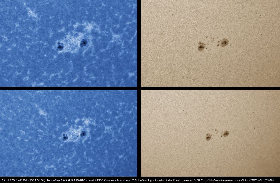 AR 13270 Ca-k e luce bianca