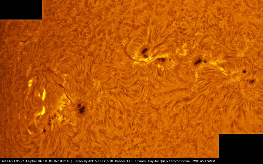 Brillamenti in AR 13293-96-97