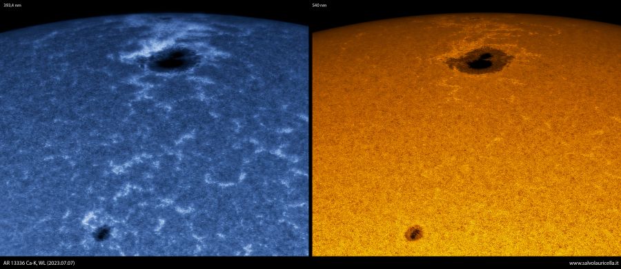 AR 13336 Ca-K/White Light