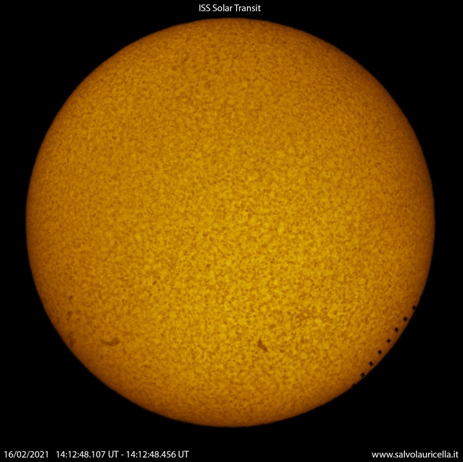 ISS Solar Transit