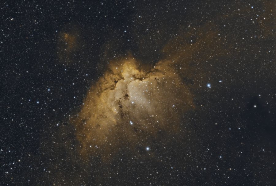 Sh2-142 Wizard Nebula – Hubble style