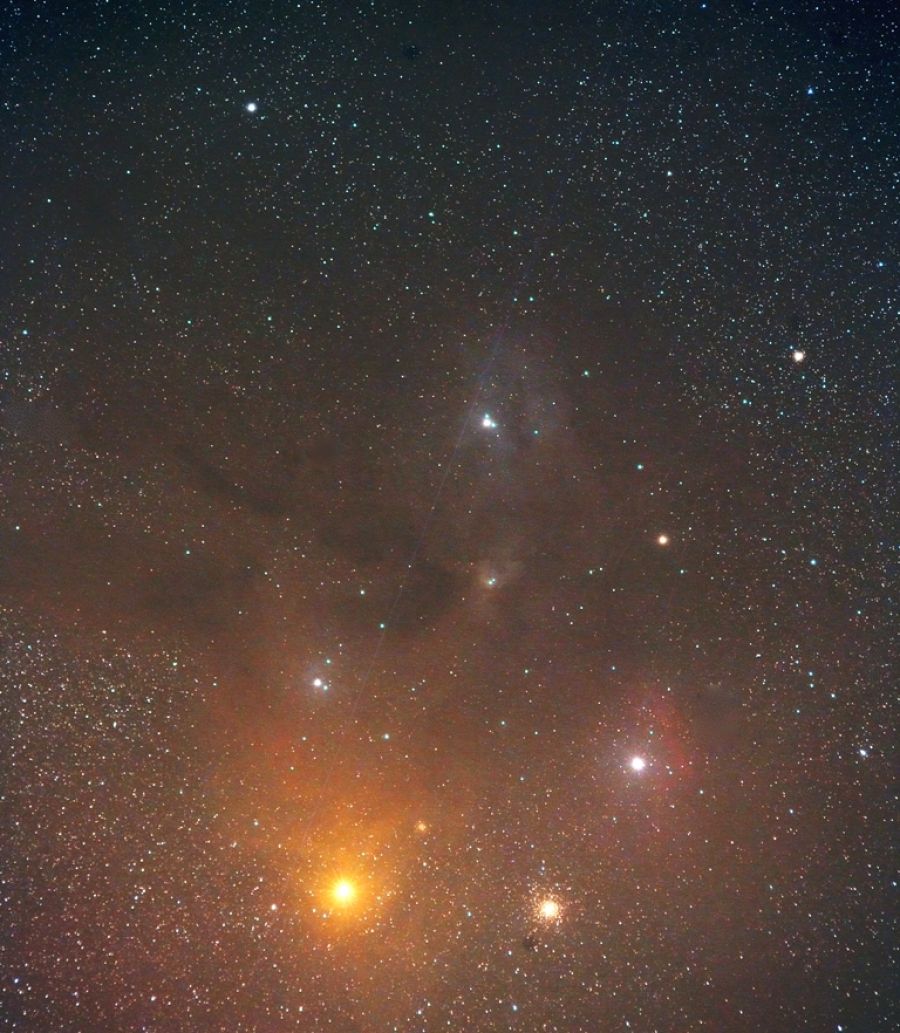 Regione di Antares e Rho Ophiuchi