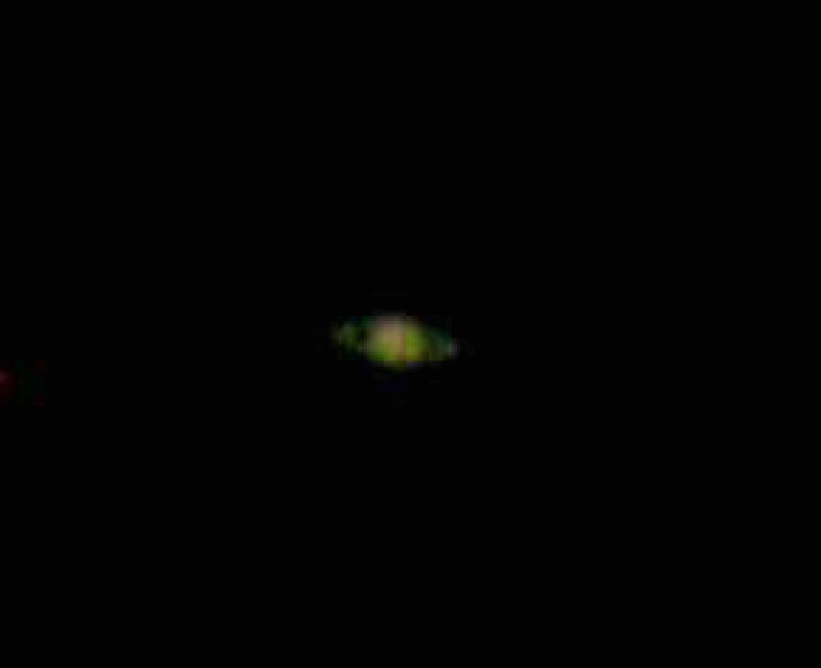 Saturno al rifrattore(qualità alta)