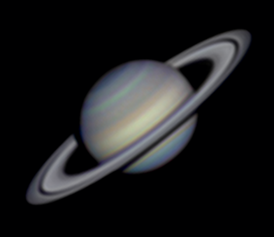 Saturn after opposition