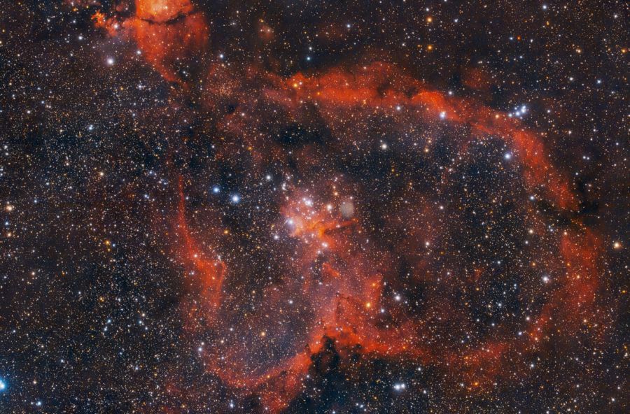 IC 1805 (nebulosa cuore in cassiopea)