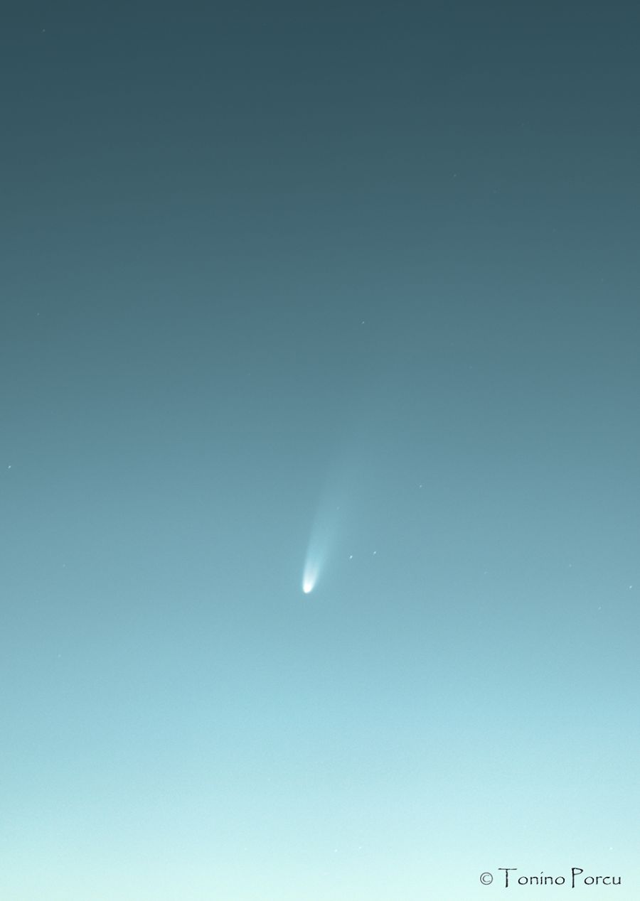 Cometa C/2020 F3 (Neowise) dalla Sardegna