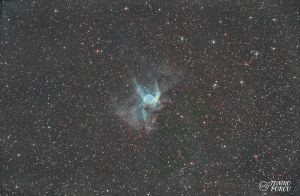 Nebulosa Elmo di Thor dalla Sardegna