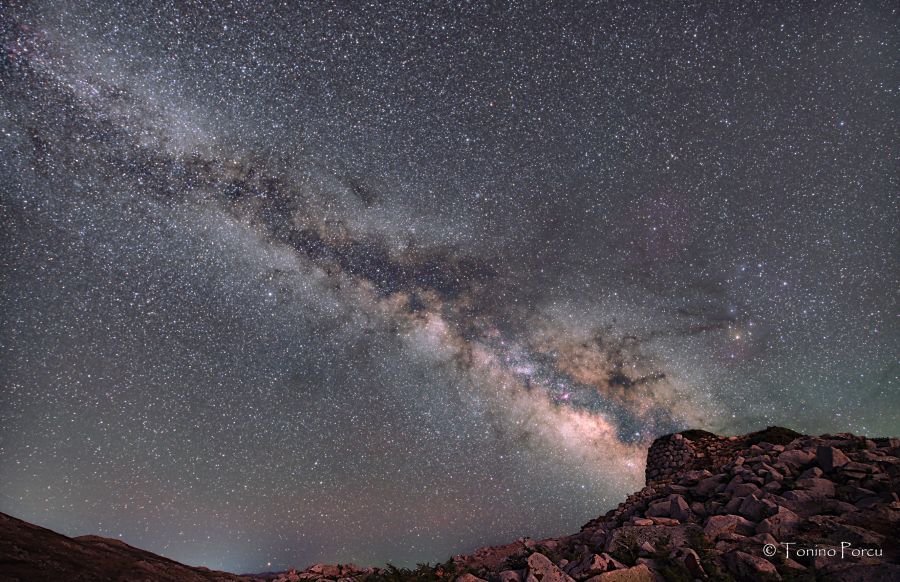 Via Lattea dal Gennargentu in Sardegna