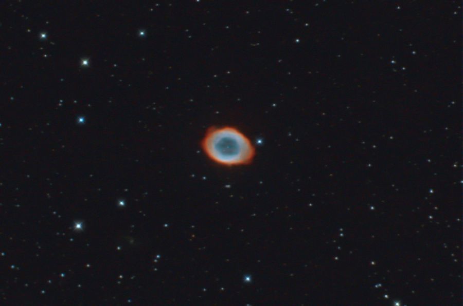 Nebulosa planetaria M57 nella Lra