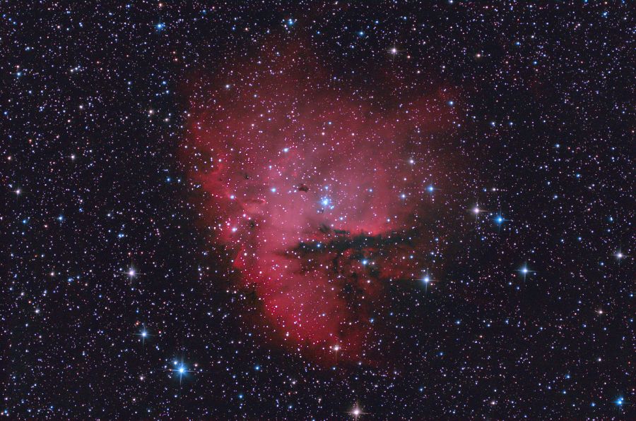 Nebulosa Ngc 281 "Pacman" in Cassiopea