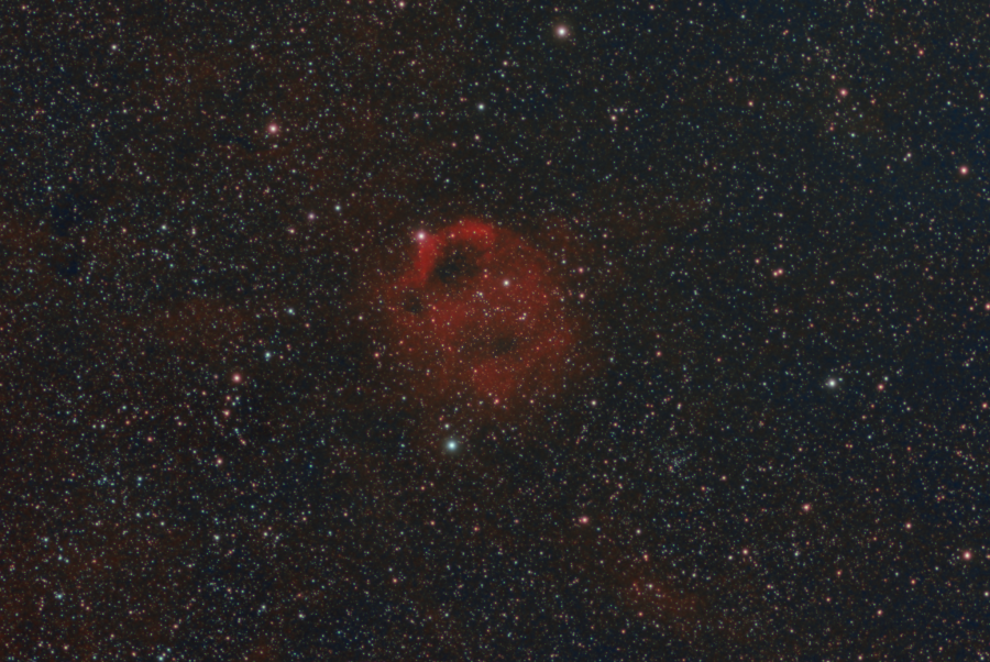 Nebulosa a emissione SH2-173 "Il fantasma dell’opera"