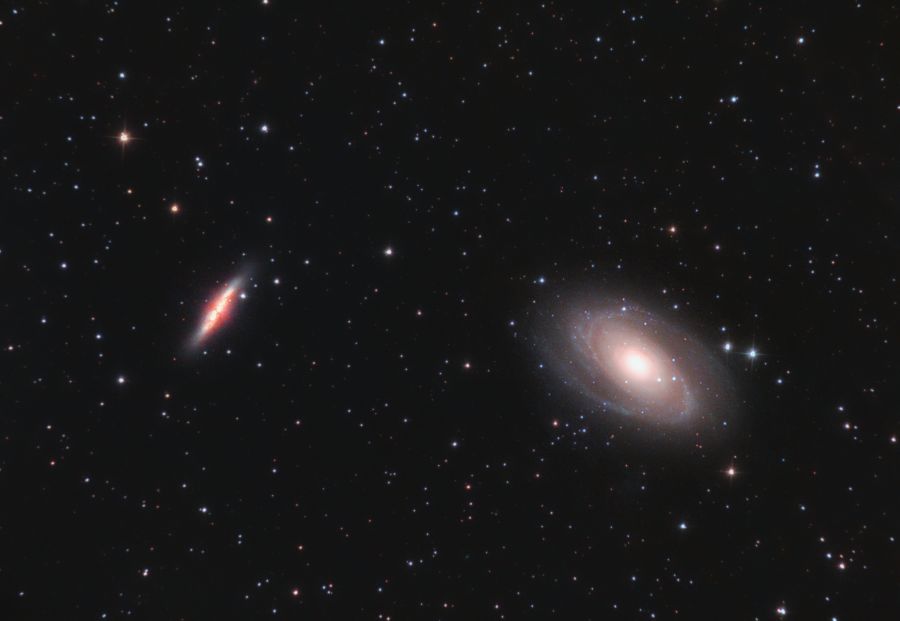 M81 e M82 nell’Orsa Maggiore