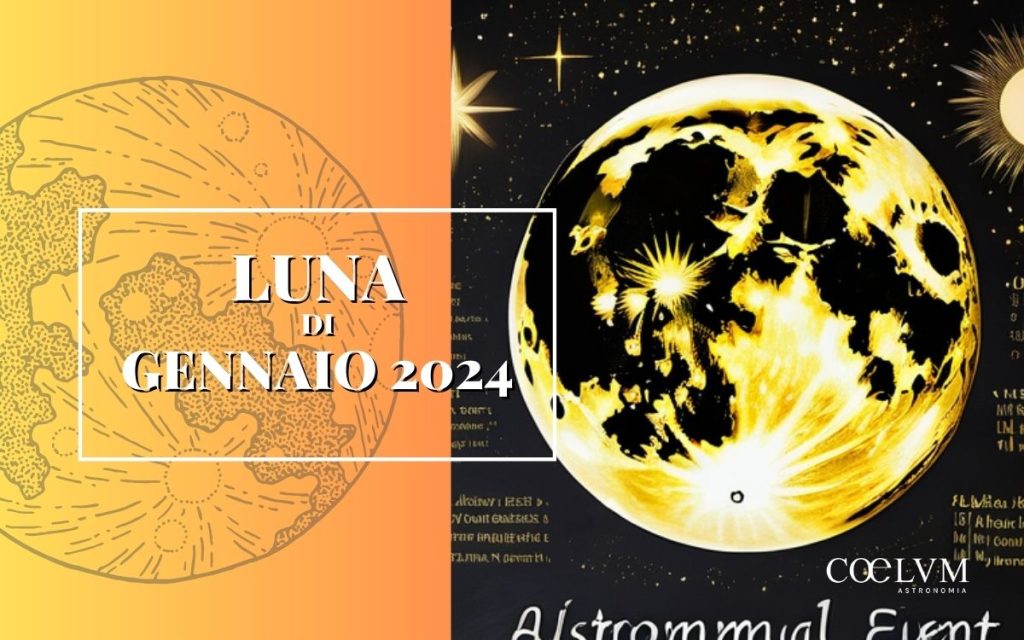 La Luna Di Gennaio 2024 Coelum Astronomia