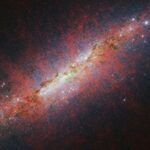 M82 (NIRCam image – longer wavelengths)