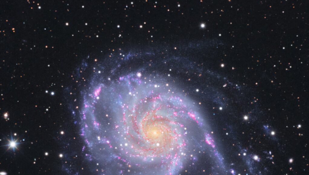 M101 nella versione di Andrea Iorio del progetto Overall Photons