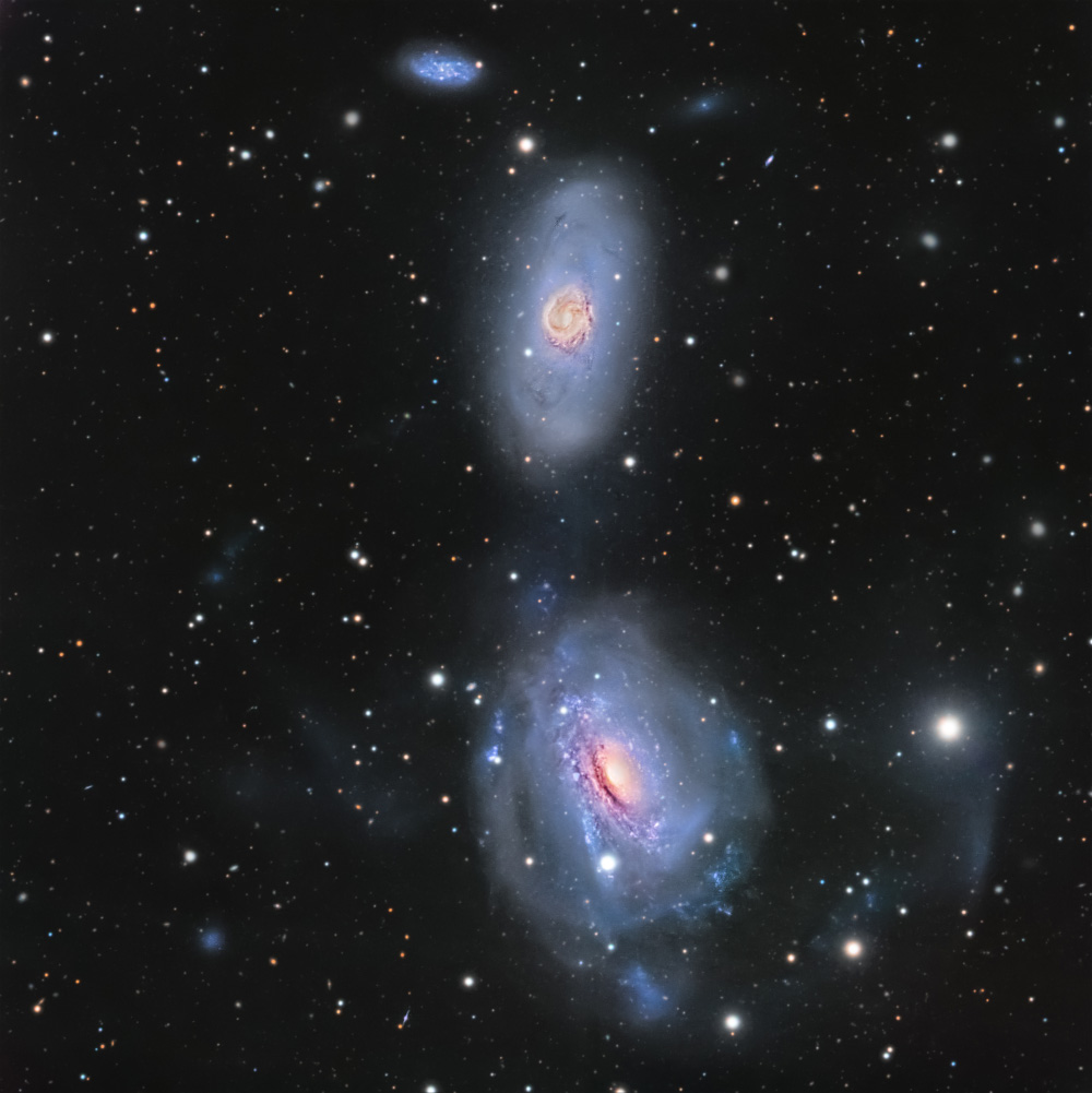 ShaRA#8.2 – Galassie Interagenti NGC3169 e NGC3166 Iorio