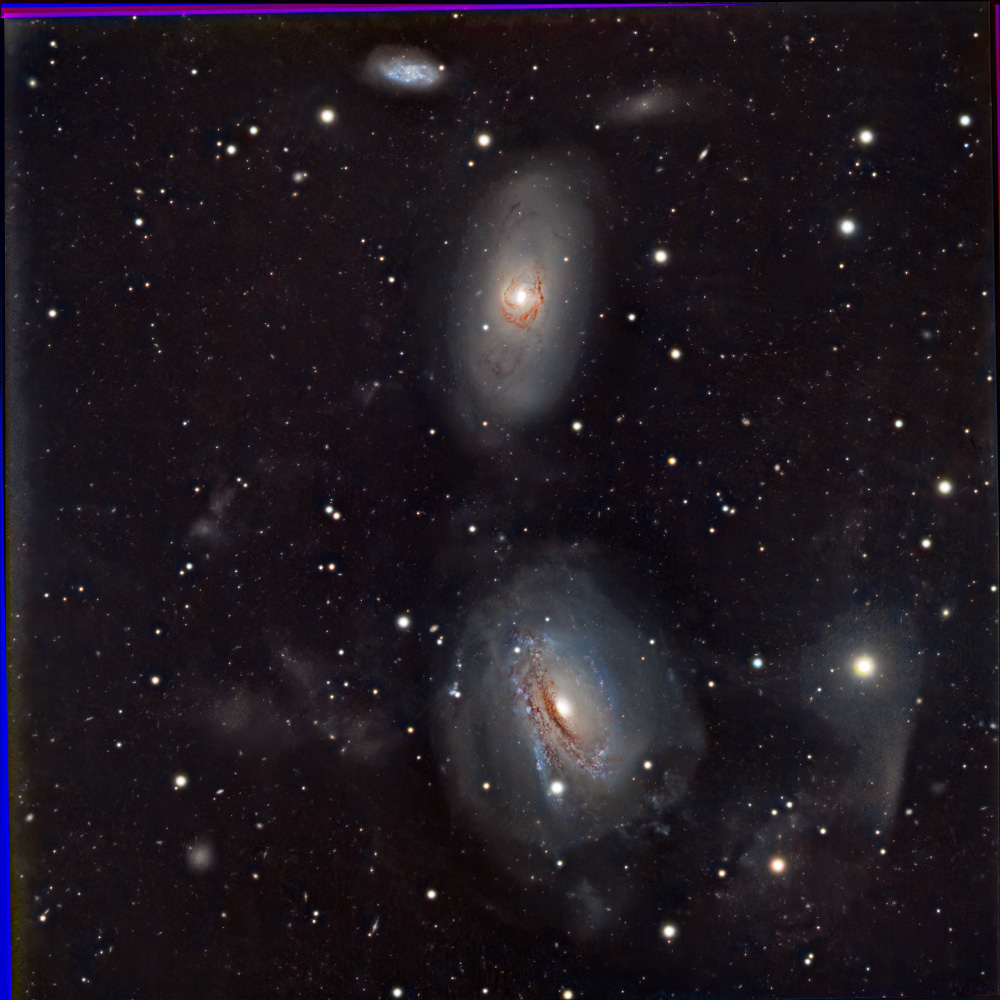 ShaRA#8.2 – Galassie Interagenti NGC3169 e NGC3166 Ligustri