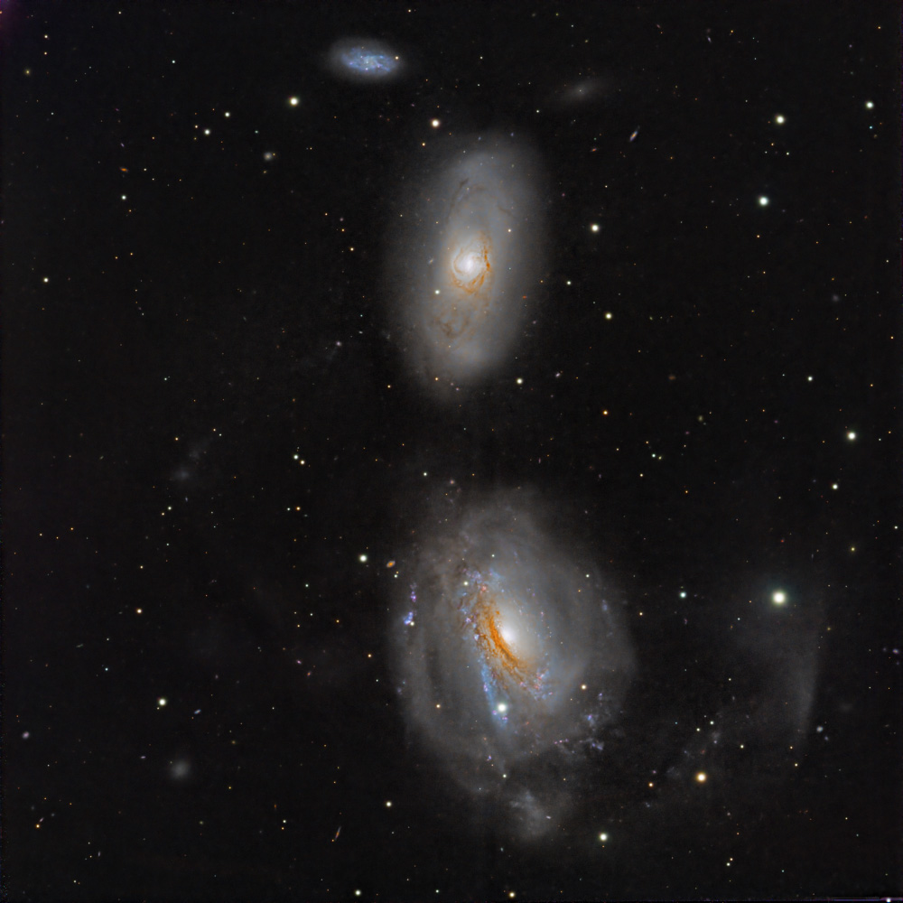 ShaRA#8.2 – Galassie Interagenti NGC3169 e NGC3166 Lioce