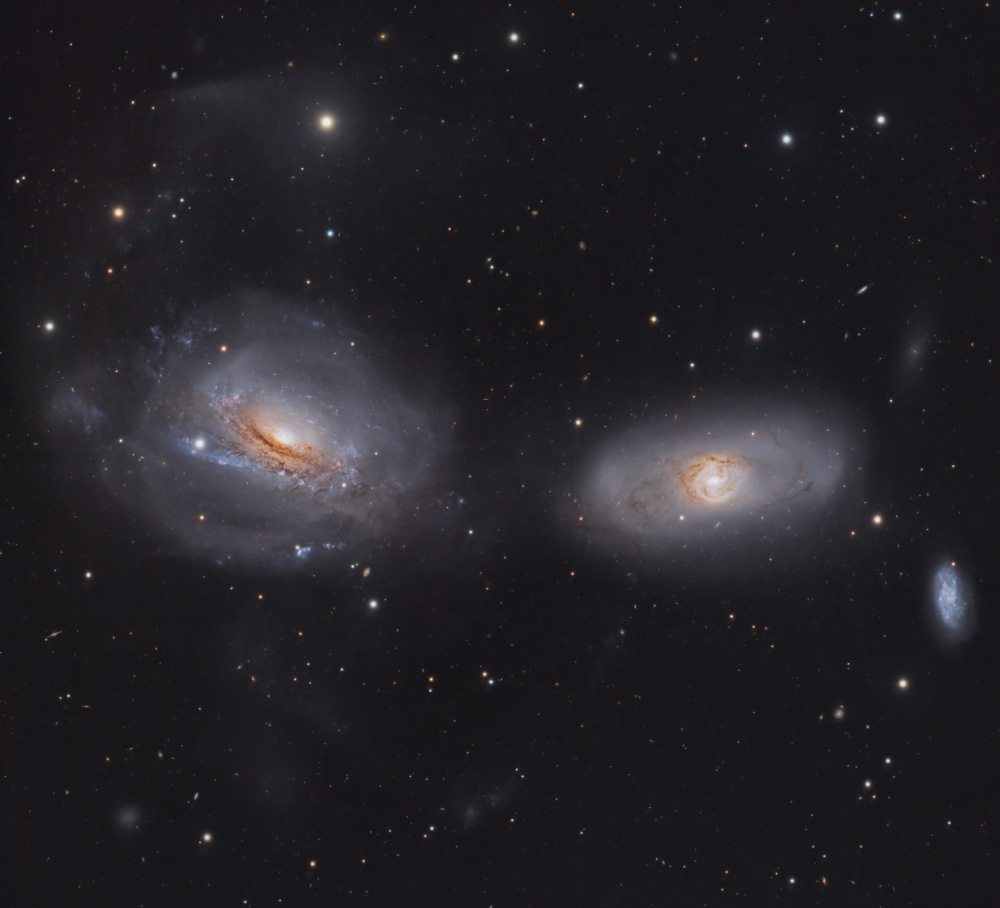 ShaRA#8.2 – Galassie Interagenti NGC3169 e NGC3166