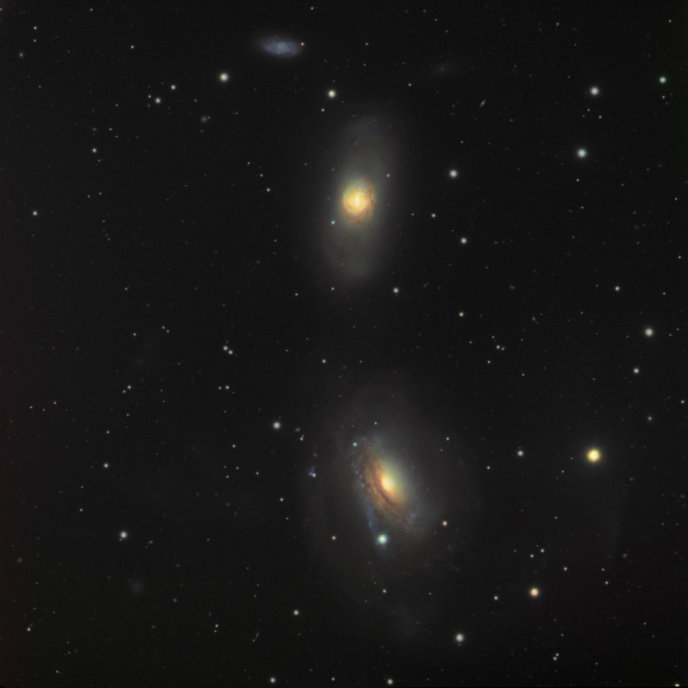 ShaRA#8.2 – Galassie Interagenti NGC3169 e NGC3166 Trabuio