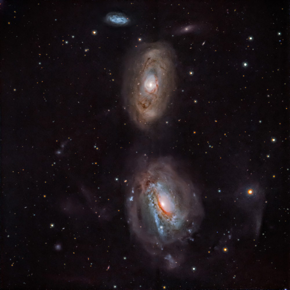 ShaRA#8.2 – Galassie Interagenti NGC3169 e NGC3166 Vergani