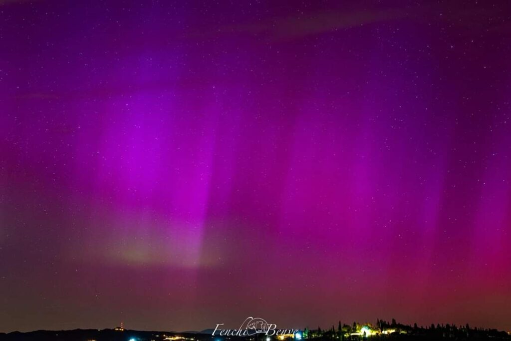 L’aurora sulle Crete Senesi (Francesco Benvenuti)