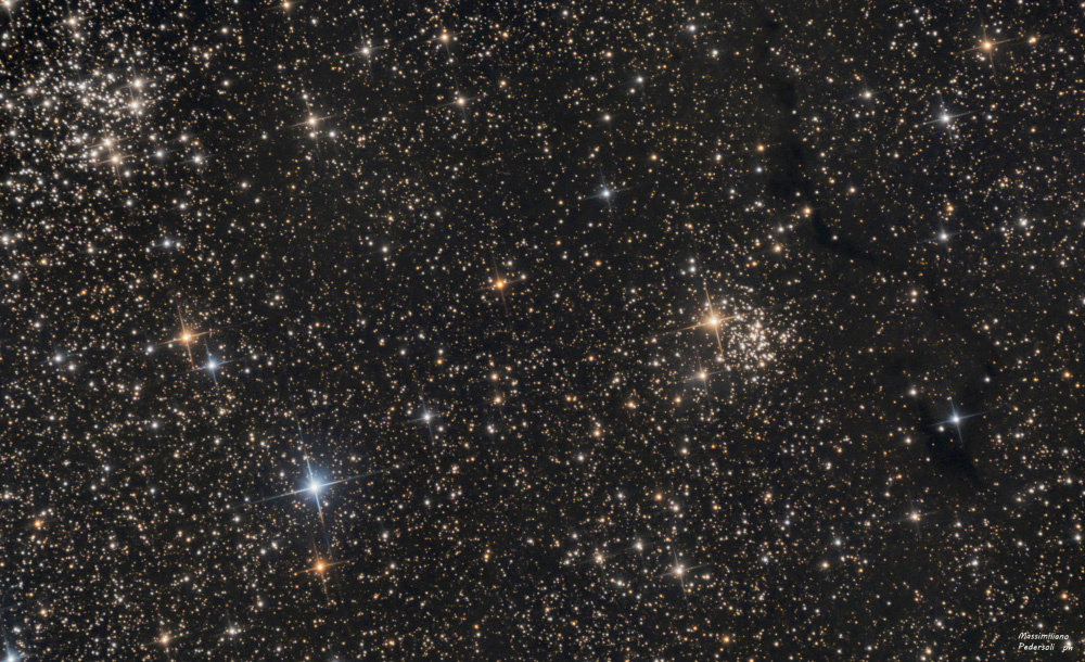 IMMAGINE AMMASSI NGC 654 e 663 CREDITI: MASSIMILIANO PEDERSOLI