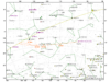 Nella mappa il percorso della cometa C/2024 S1 ATLAS che durante il mese di ottobre si avvicinerà sempre più all'eclittica tanto a incontrare il Sole negli ultimi giorni del mese.